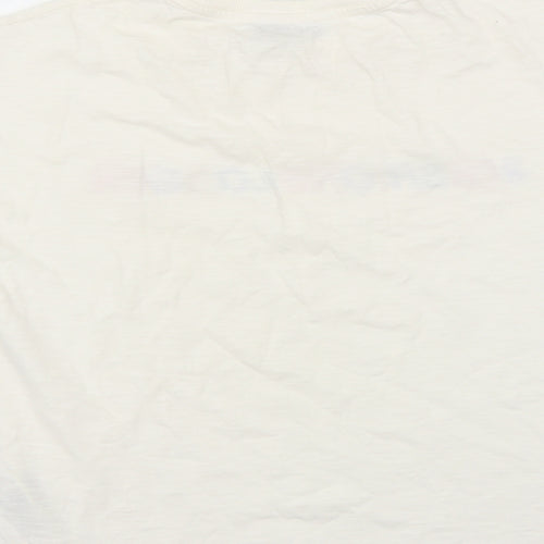 Marks and Spencer Girls White   Basic T-Shirt Size 11-12 Years  - fashion blogger