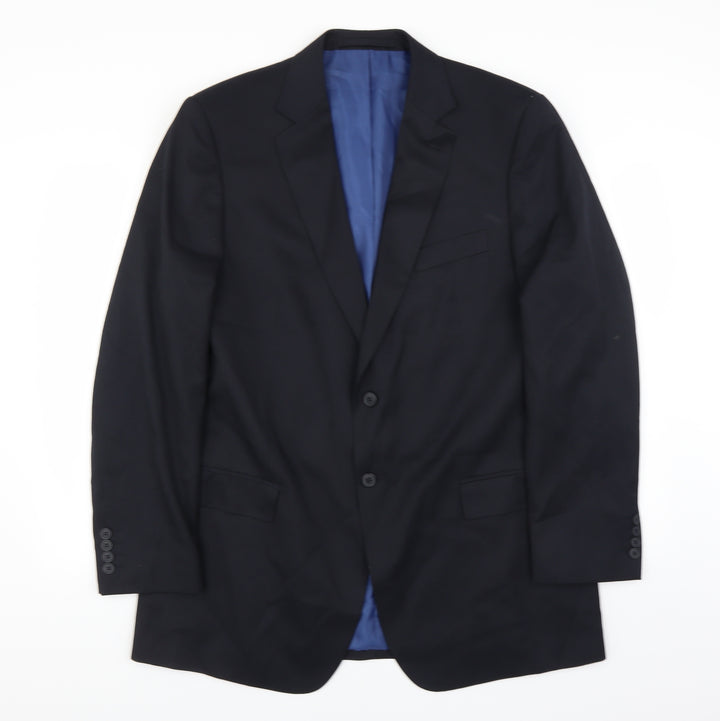 Marks and Spencer Mens Blue Jacket Suit Jacket Size 44