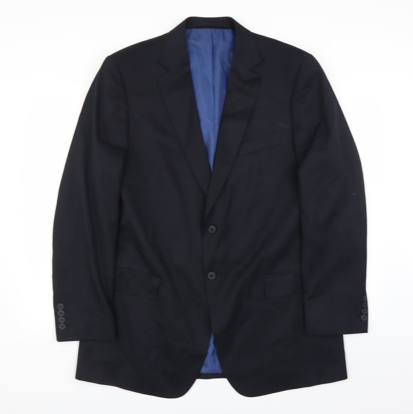 Marks and Spencer Mens Blue   Jacket Suit Jacket Size 44
