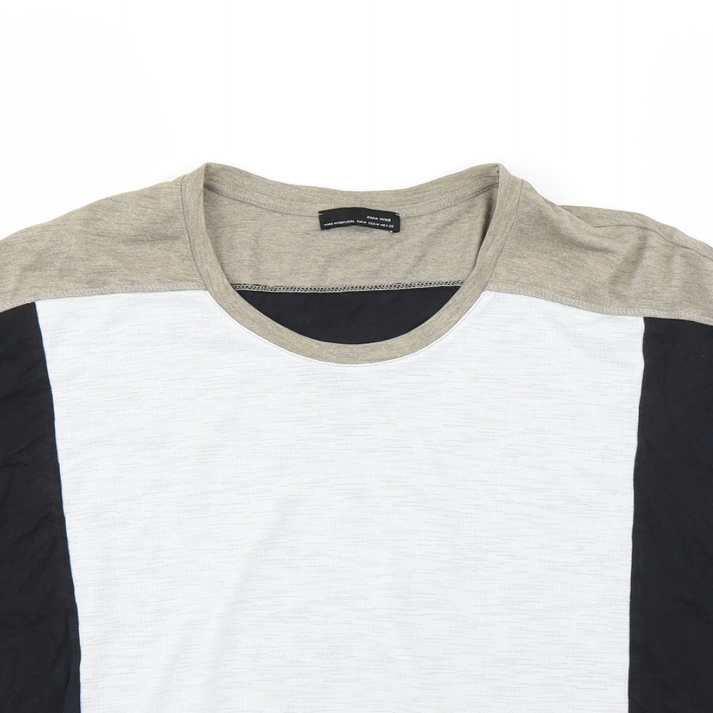 Zara Womens Black   Basic T-Shirt Size M