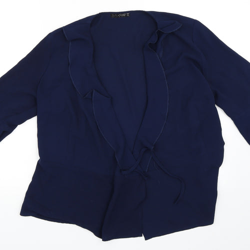 Quiz Womens Blue   Cardigan Jumper Size 14