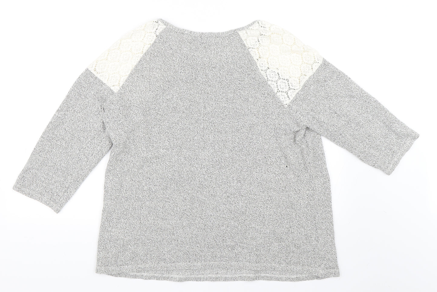 TU Womens Grey   Pullover Jumper Size 18