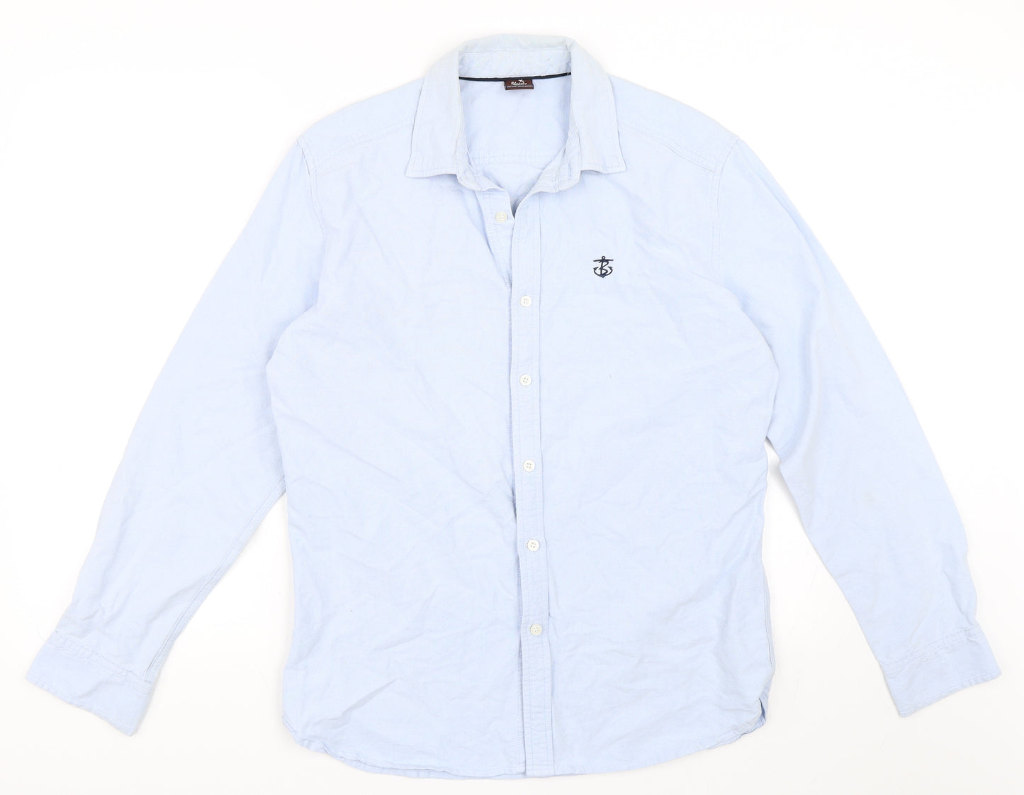 Blakley Clothing Mens Blue    Button-Up Size M