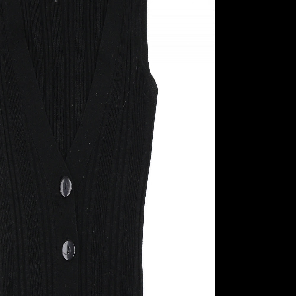 Atmosphere Womens Black   Vest Jumper Size 16