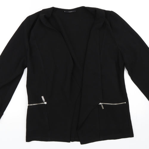 Wallis Womens Black   Jacket Blazer Size 14