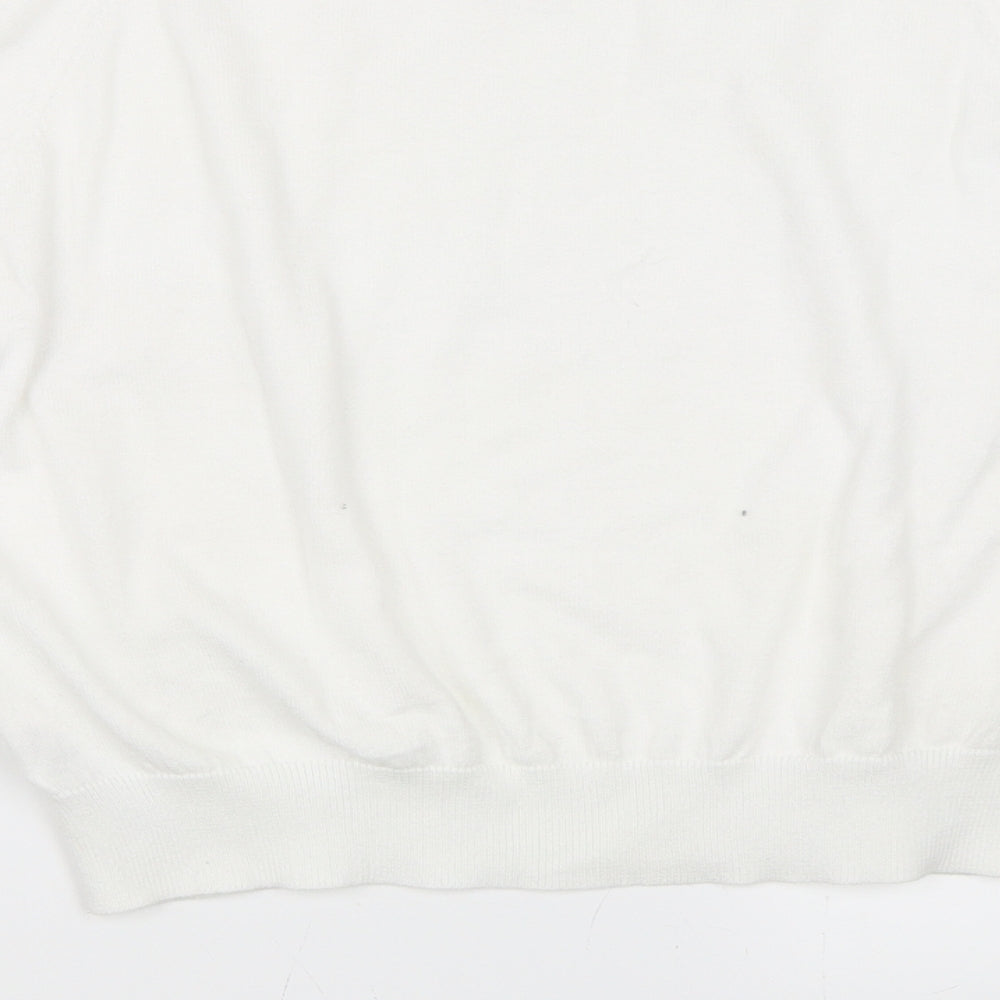 Miss Selfridge Womens Ivory   Pullover Jumper Size 14