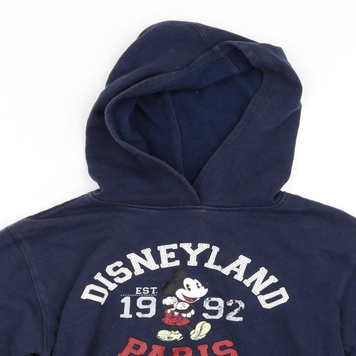 Preworn Boys Blue   Pullover Hoodie Size 12 Years  - Disney Mickey Mouse