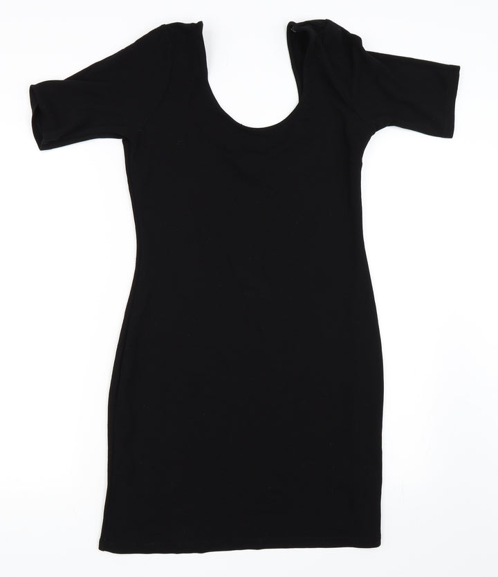 H&M Womens Black   Bodycon  Size 40