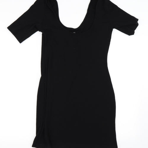H&M Womens Black   Bodycon  Size 40