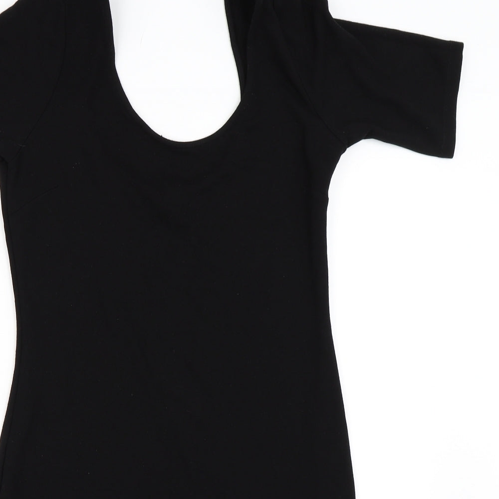 H&M Womens Black   Bodycon  Size 40