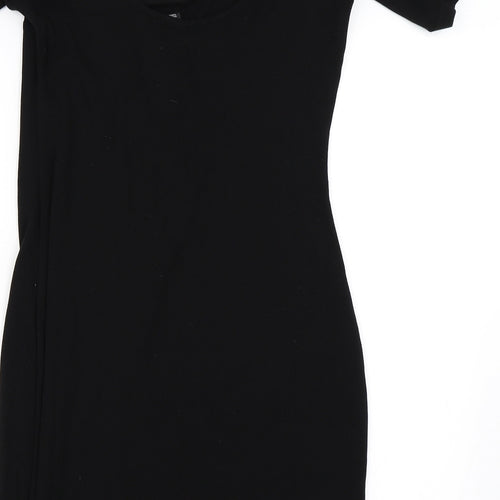 H&M Womens Black   Bodycon  Size 40