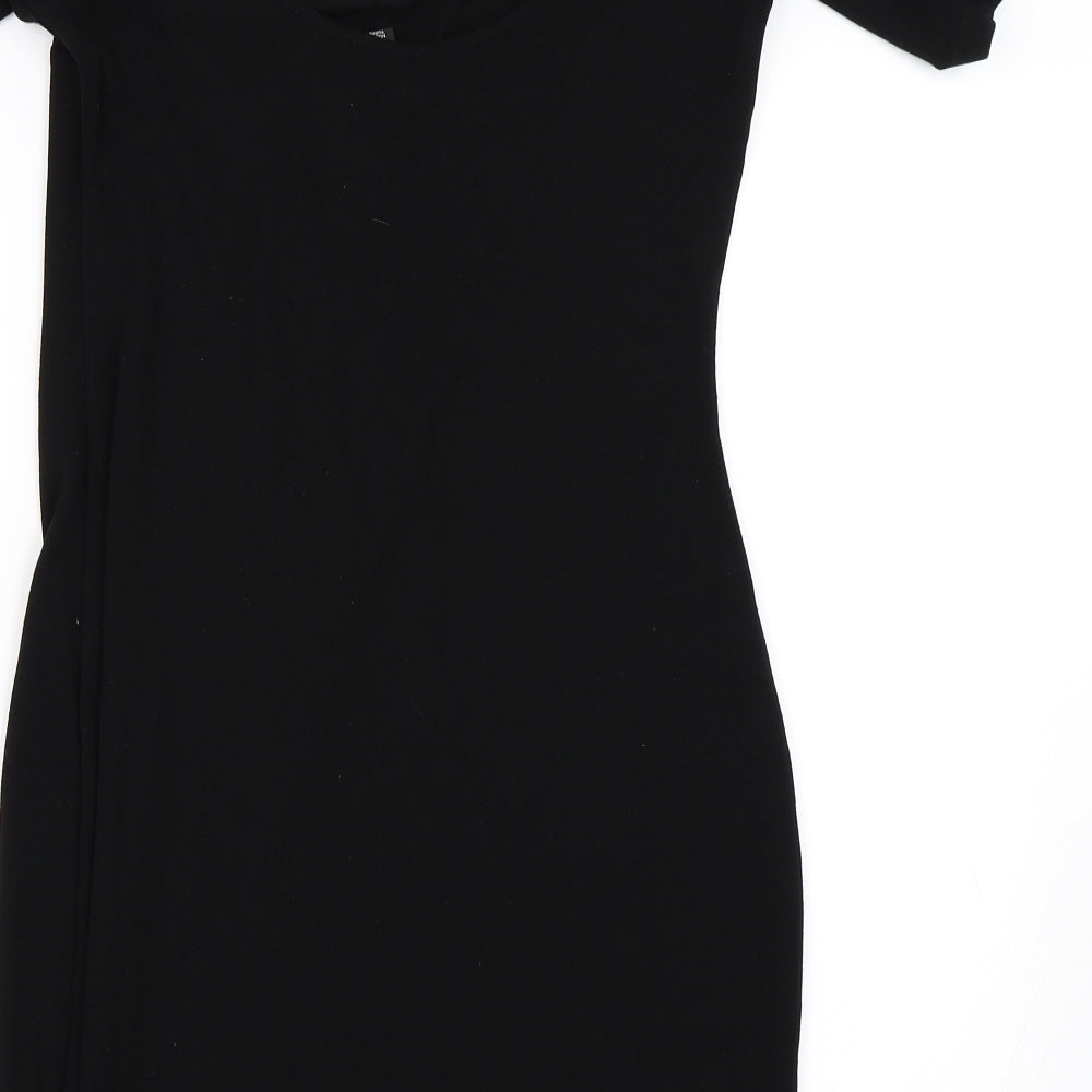 H&M Womens Black   Bodycon  Size 40