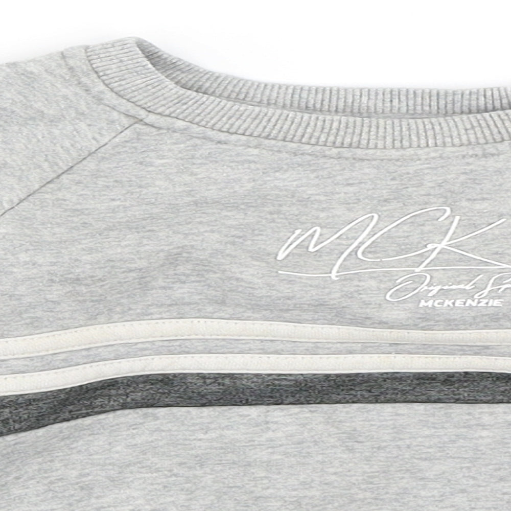 McKenzie Boys Grey   Pullover Sweatshirt Size 3-4 Years