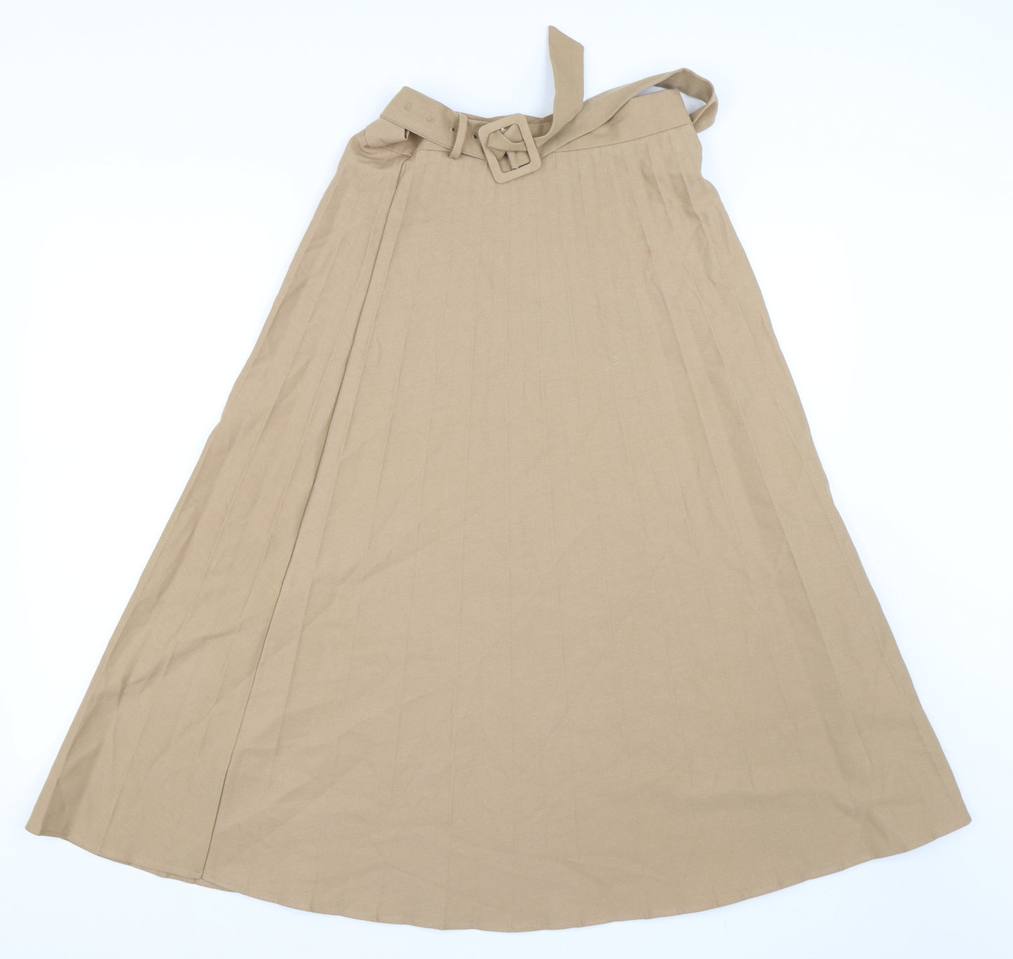 Primark Womens Beige   Swing Skirt Size 10