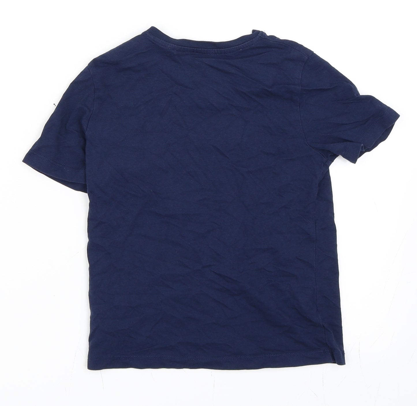H&M Boys Blue   Basic T-Shirt Size 4-5 Years