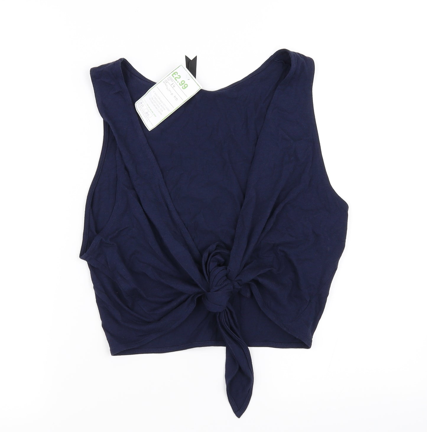 Marks and Spencer Womens Blue   Cardigan Jumper Size 14