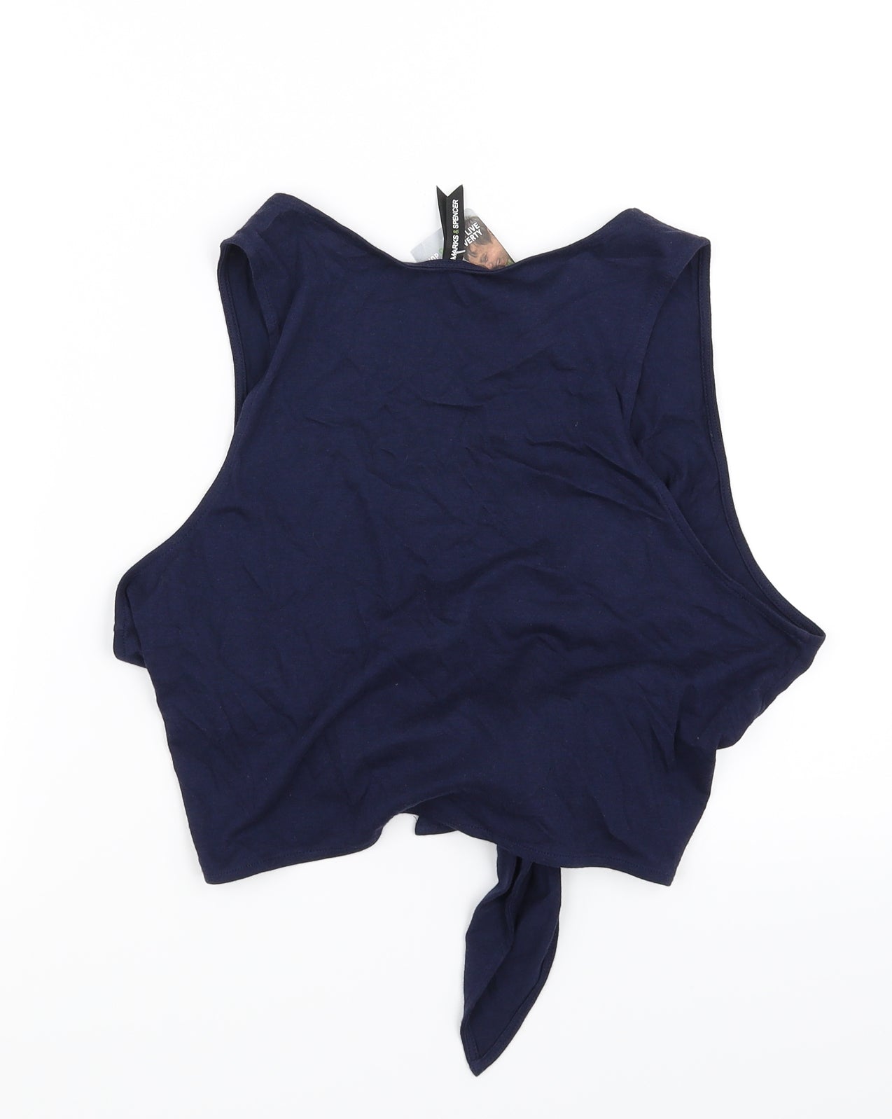 Marks and Spencer Womens Blue   Cardigan Jumper Size 14