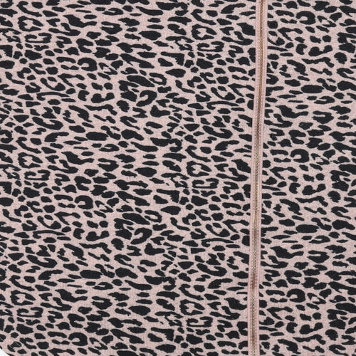 quiz  Womens Pink Animal Print  Pullover Jumper Size M
