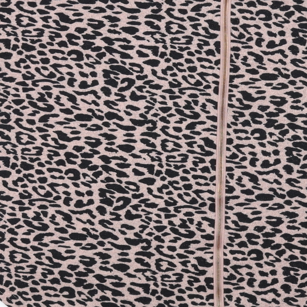 quiz  Womens Pink Animal Print  Pullover Jumper Size M