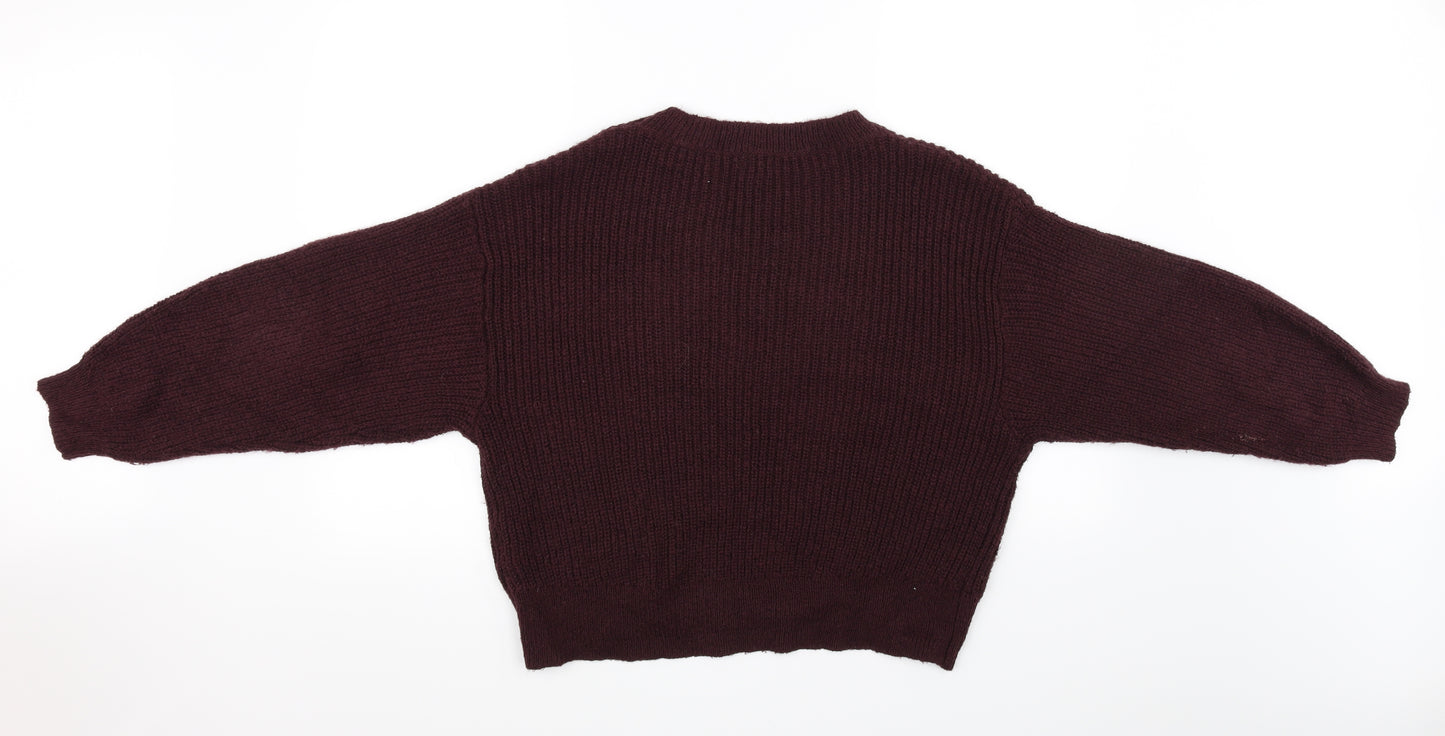 L.O.G.G Womens Brown   Pullover Jumper Size S