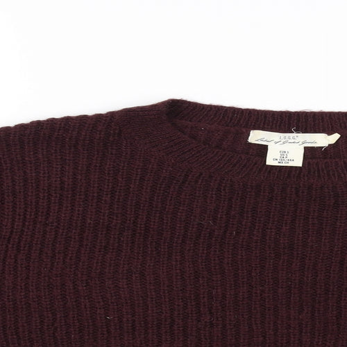 L.O.G.G Womens Brown   Pullover Jumper Size S