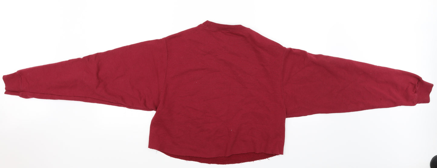 Port & Company Mens Red   Pullover Jumper Size S