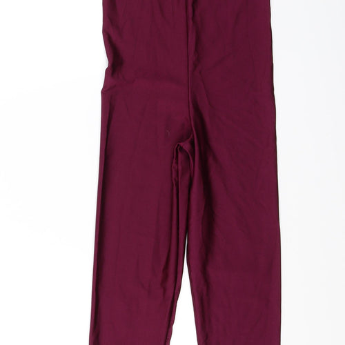 1st Position  Womens Purple   Jumpsuit One-Piece Size 4
