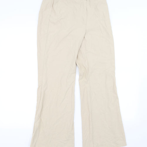 Marks and Spencer Womens Beige   Trousers  Size 10 L27 in