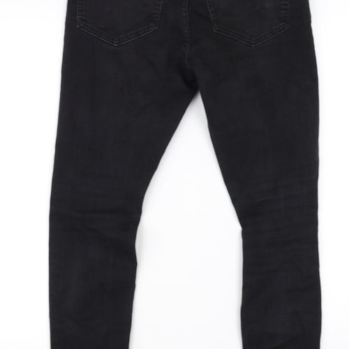 marvotti Mens Black   Skinny Jeans Size 30 in L28 in