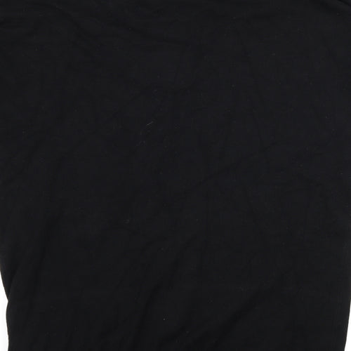 Soaked in Luxury Womens Black  Knit Pullover Jumper Size XS