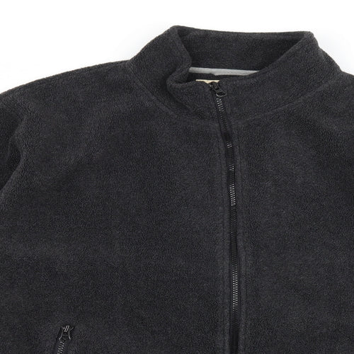 Country Trader Mens Grey  Fleece Jacket  Size S