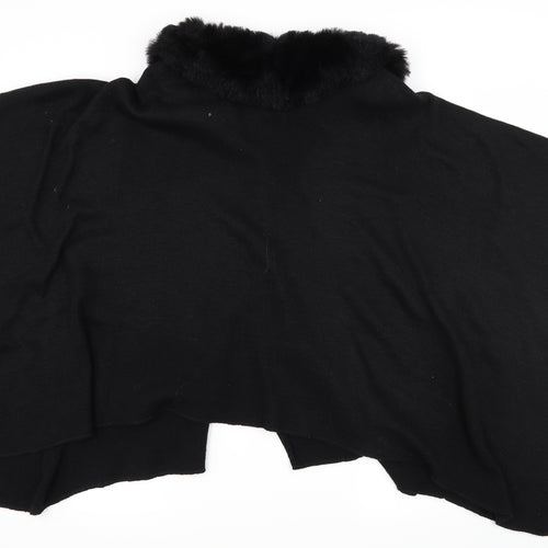 Classics Womens Black  Knit Cardigan Jumper One Size