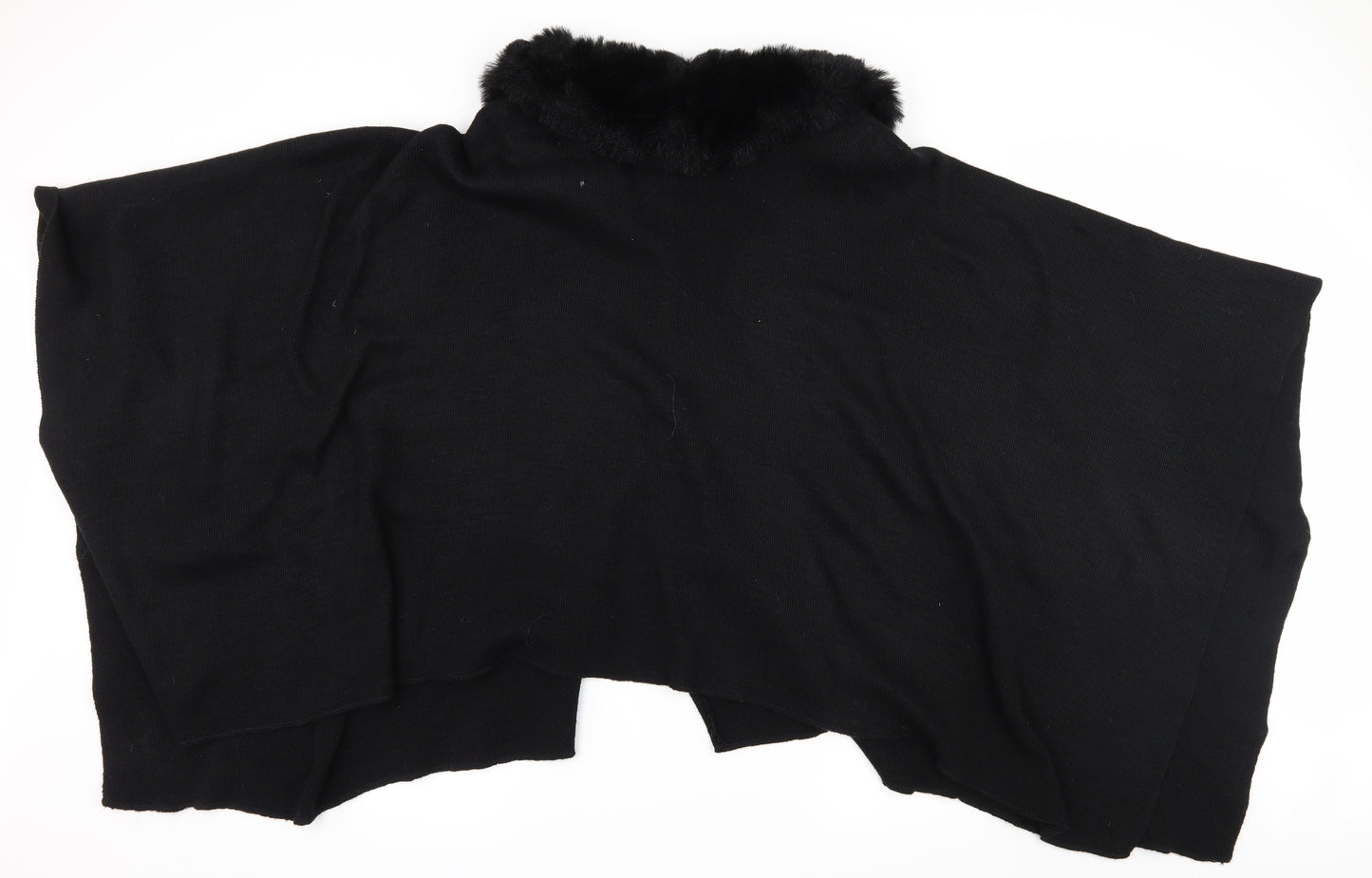 Classics Womens Black  Knit Cardigan Jumper One Size