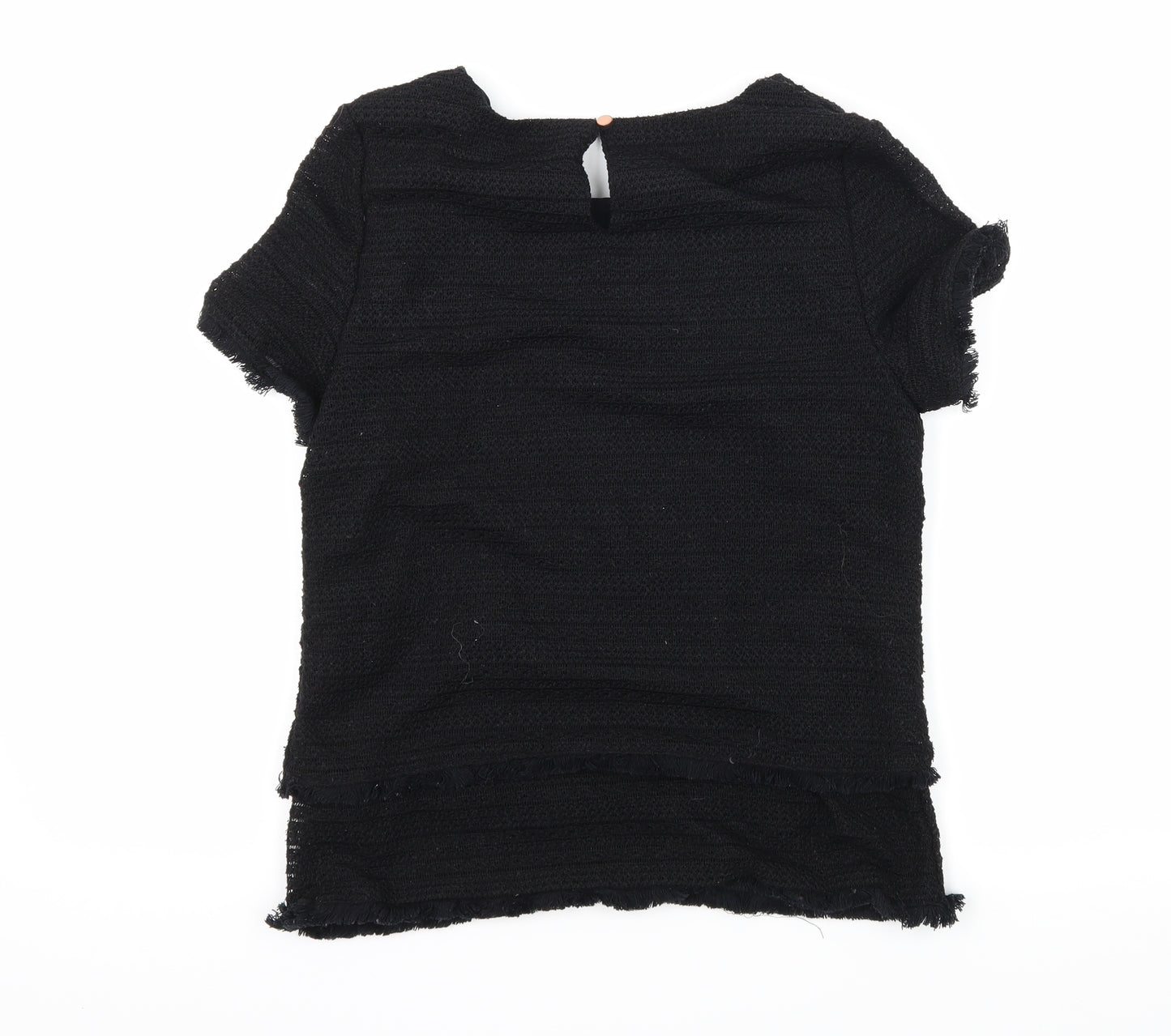 Marks and Spencer Womens Black   Basic T-Shirt Size 10