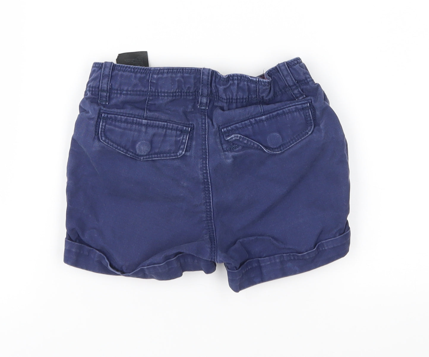 H&M Girls Blue  Denim Mom Shorts Size 2-3 Years