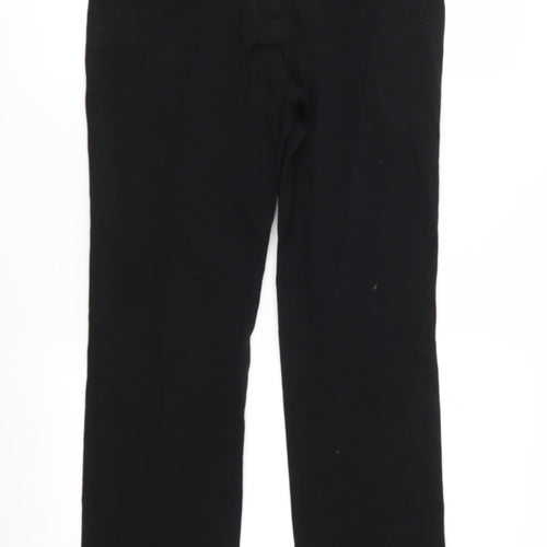 Marks and Spencer Womens Black  Denim Straight Jeans Size 32 in L28 in