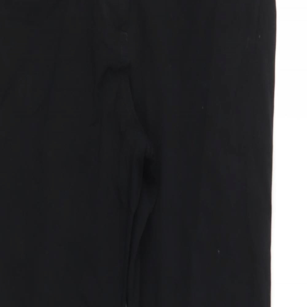 Marks and Spencer Womens Black  Denim Straight Jeans Size 32 in L28 in
