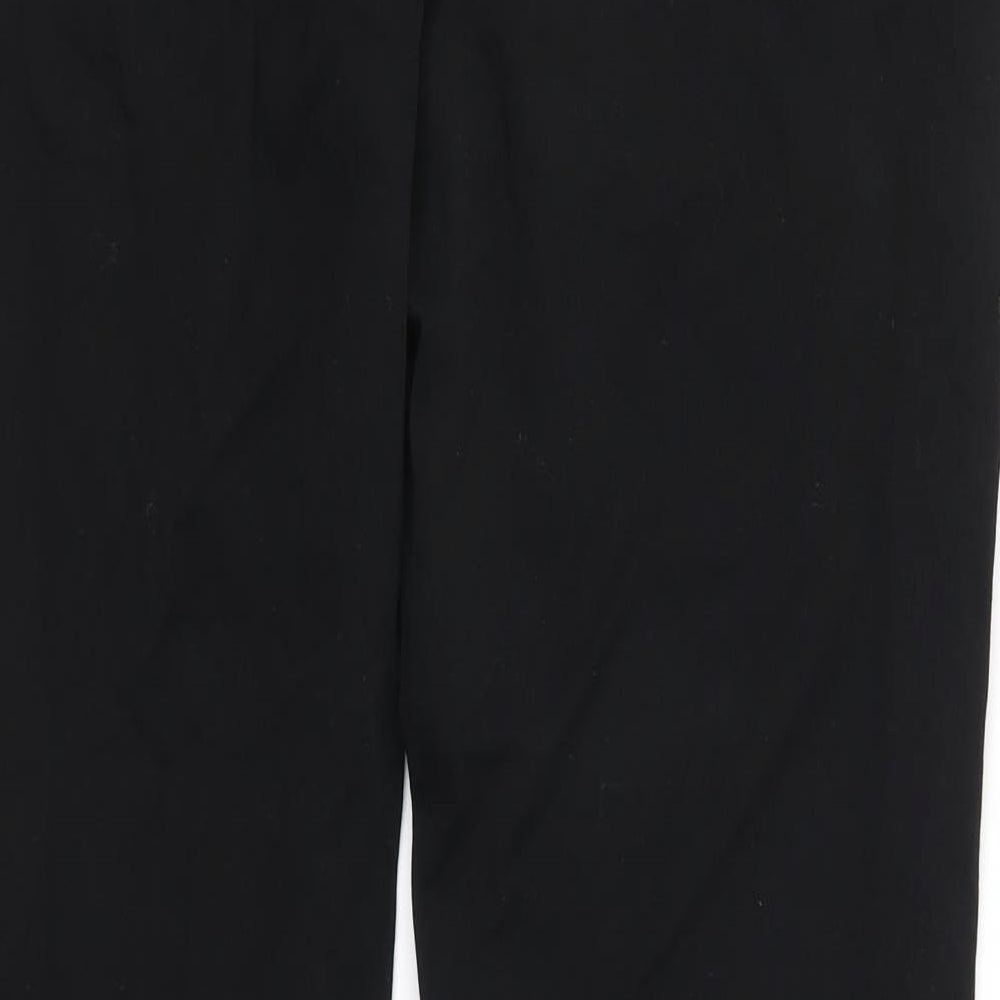 Marks and Spencer Womens Black  Denim Straight Jeans Size 32 in L28 in