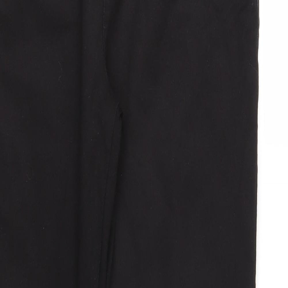 Preworn Womens Black  Denim Jegging Jeans Size 12 L27 in