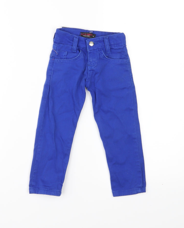 A.C.R. Girls Girls Blue  Denim  Jeans Size 18 Months