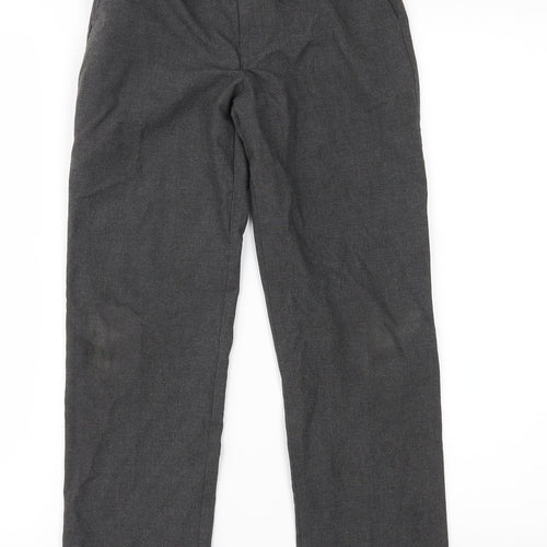 Marks and Spencer Boys Grey   Dress Pants Trousers Size 9-10 Years