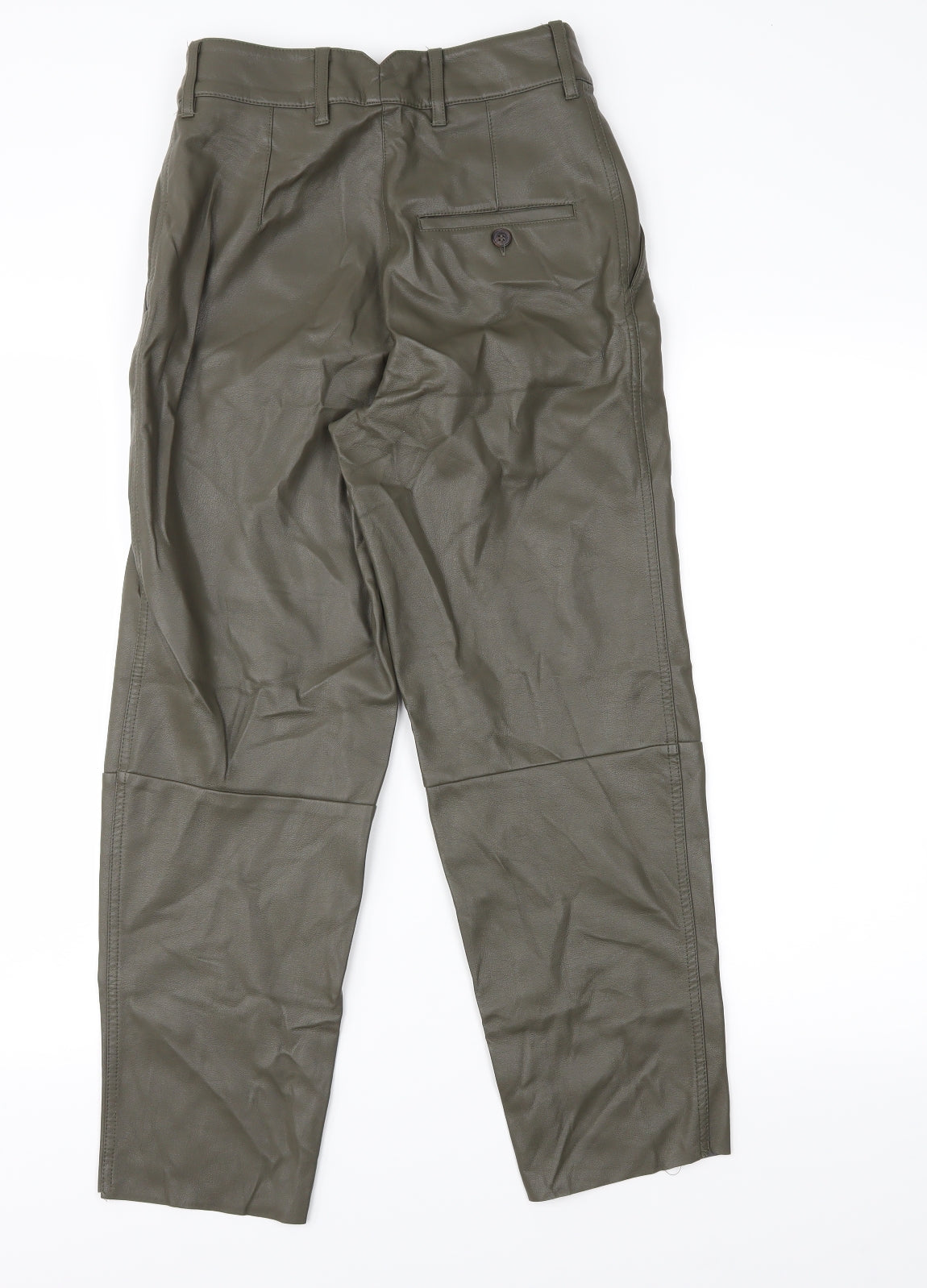 H&M Womens Green   Trousers  Size 6 L25 in