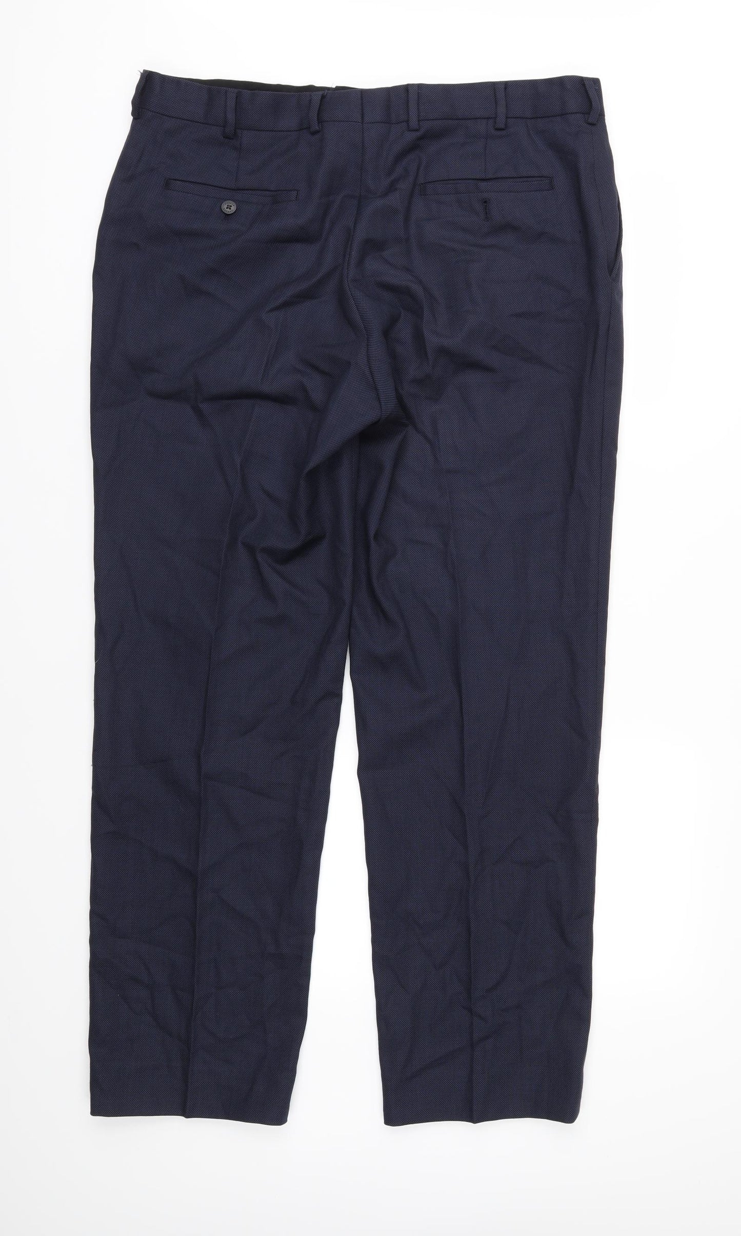 Jaeger Mens Black   Trousers  Size 38 in L31 in