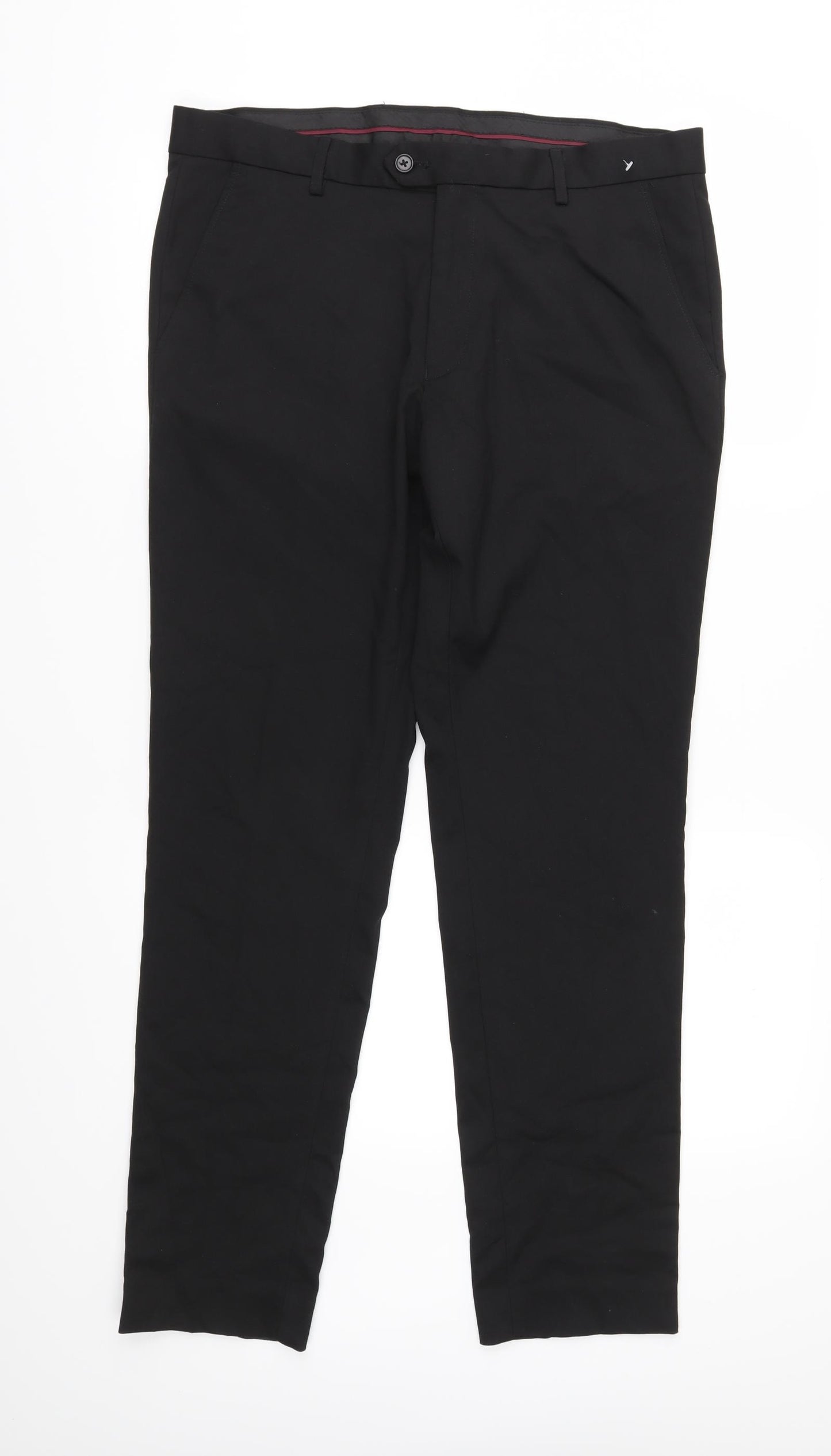 NEXT Mens Black   Trousers  Size 34 in L31 in