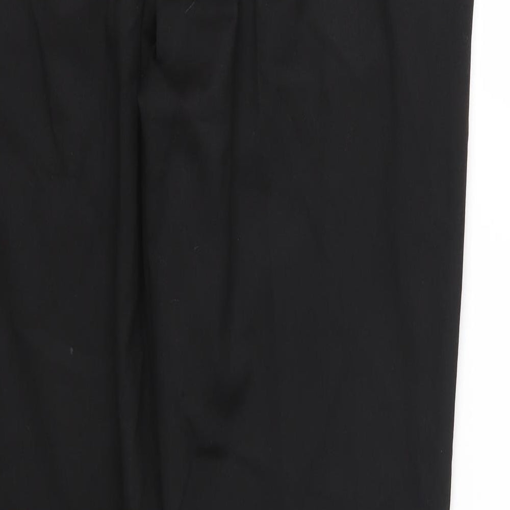 NEXT Mens Black   Trousers  Size 34 in L31 in