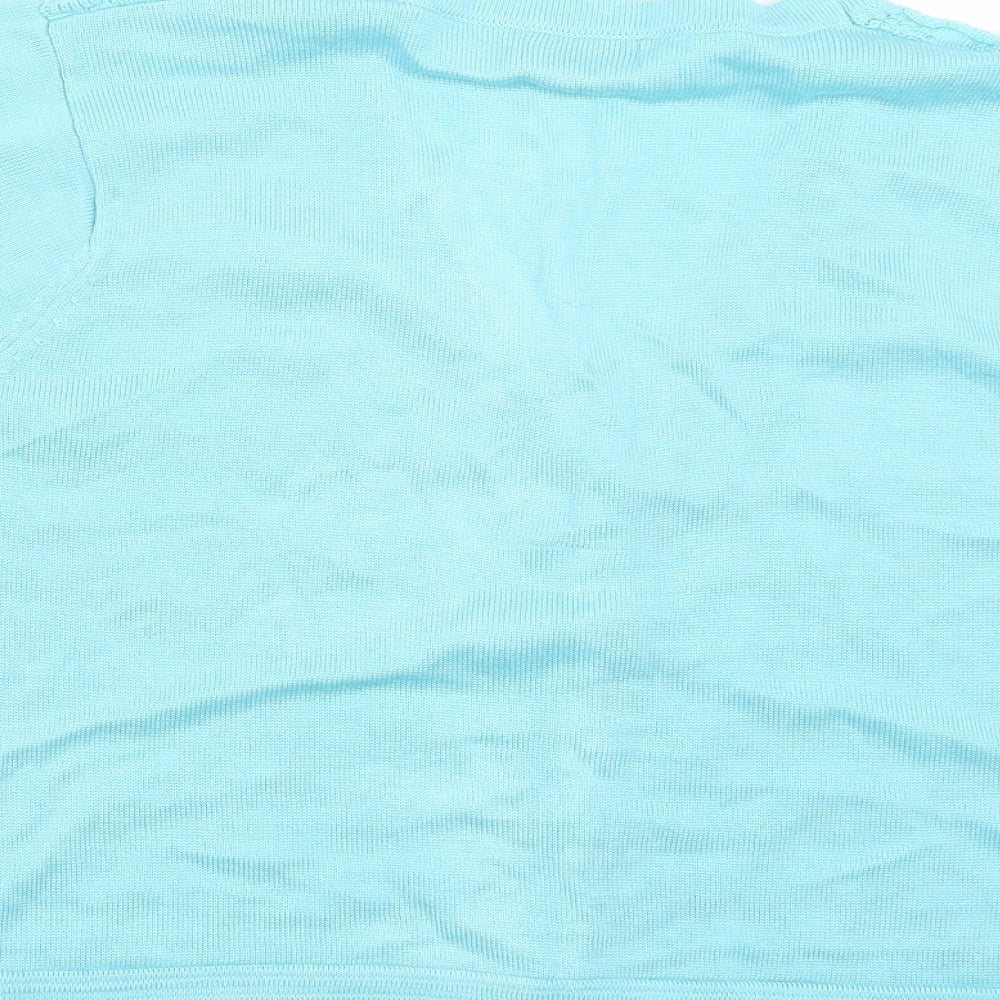 sasa Womens Blue   Cardigan Jumper Size M