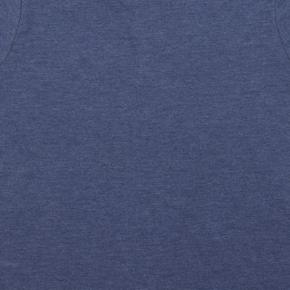 Cotton Traders Womens Blue   Basic T-Shirt Size 18