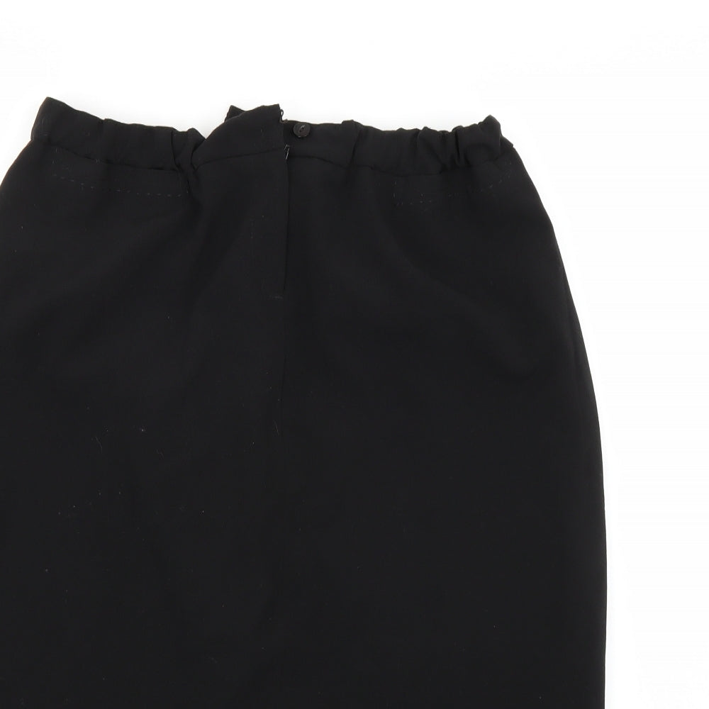 F&F Womens Black   Straight & Pencil Skirt Size 16