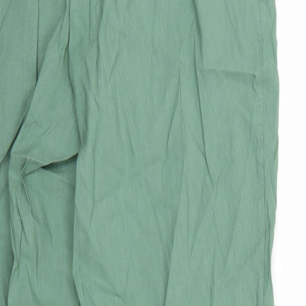 Lands end Womens Green   Cropped Trousers Size 12 L29 in