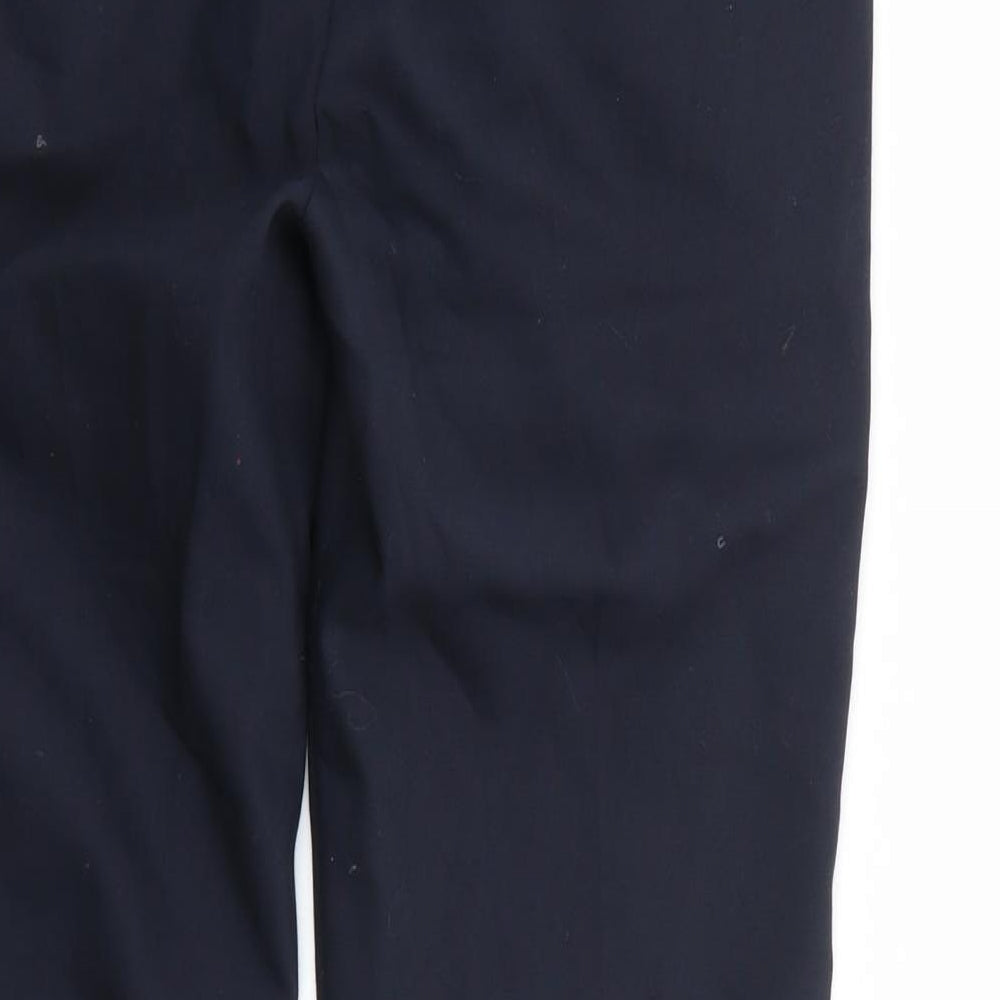 Zara Womens Blue   Cropped Trousers Size S L27 in